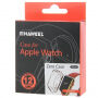 HAWEEL tenký průhledný obal / kryt pro Apple Watch 38mm - zlatý