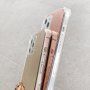 Kryt se zrcadlovým povrchem pro iPhone 13 mini - růžovozlatý