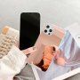 Kryt se zrcadlovým povrchem pro iPhone 13 mini - růžovozlatý