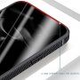 Nárazuvzdorný transparentní kryt s karbonovou texturou pro iPhone 13 Pro - bílý