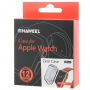 HAWEEL tenký průhledný obal / kryt pro Apple Watch 38mm - šedý