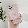 Ochranný kryt se skořepinovou texturou pro iPhone 12 Pro Max - růžový