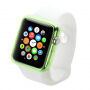 HAWEEL tenký průhledný obal / kryt pro Apple Watch 38mm - zelený