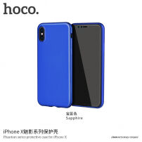 HOCO tenký ochranný kryt pro Apple iPhone XS / iPhone X - modrý