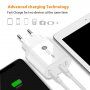 Rychlonabíjecí adaptér s porty 2x USB-C - 40W - bílý