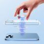 Lesklý průhledný kryt s MagSafe pro iPhone 13 - černý