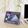 Matné pouzdro se stojánkem pro iPad mini 6 / mini 7 - šedé