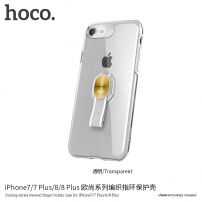 HOCO kryt s textilním držákem pro Apple iPhone SE (2020/2022) / 8 / 7 - transparentní