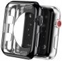 DUX DUCIS 2v1 sada ochranných pouzder pro Apple Watch 38mm - černočirá