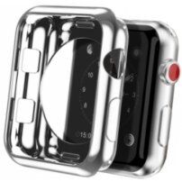 Dux Ducis ochranné pouzdro z měkkého plastu pro Apple Watch 42mm - stříbrné