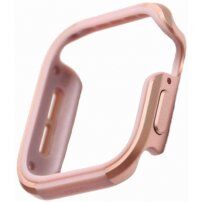Uniq Valencia kovové pouzdro pro Apple Watch 40mm - světle růžové