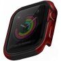 Uniq Valencia kovové pouzdro pro Apple Watch 40mm - červené