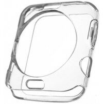 FIXED měkké pouzdro pro Apple Watch 40mm - čiré