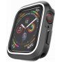 Silikonové pouzdro pro Apple Watch 40mm - černobílé