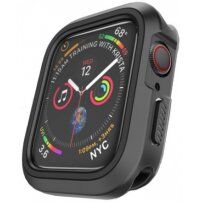 Silikonové pouzdro pro Apple Watch 40mm - černé