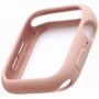 Uniq Lino silikonové pouzdro pro Apple Watch 44mm - světle růžové