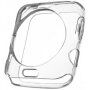 FIXED měkké pouzdro pro Apple Watch 44mm - čiré