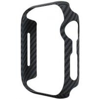 Pitaka Air pouzdro se vzorem karbonových vláken pro Apple Watch 44mm - černošedé