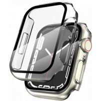 PanzerGlass Full Body Protection ochranné pouzdro s tvrzeným sklem pro Apple Watch 45mm - čiré