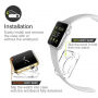 Haweel transparentní pouzdro z měkkého plastu pro Apple Watch 42mm - modrý