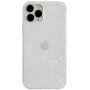 Průhledný kryt s měňavými srdíčky pro iPhone 12 Pro Max - bílý