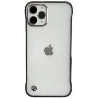 Ochranný matný transparentní kryt pro iPhone 11 Pro - stříbrný