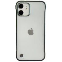 Ochranný matný transparentní kryt pro iPhone 12 - zelený
