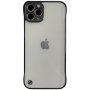 Ochranný matný transparentní kryt pro iPhone 13 Pro Max - zelený