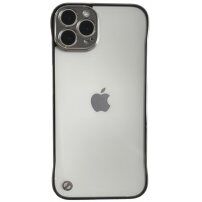 Ochranný matný transparentní kryt pro iPhone 13 Pro Max - stříbrný