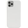 Ochranný mrazivě třpytivý kryt pro iPhone 12 Pro Max - bílý
