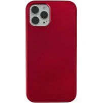 Ochranný mrazivě třpytivý kryt pro iPhone 13 Pro - červený