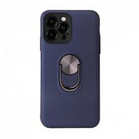 Kryt s funkcí stojánku a magnetickým držákem pro iPhone 13 Pro Max - námořnický modrý