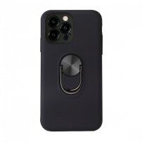 Kryt s funkcí stojánku a magnetickým držákem pro iPhone 13 Pro Max - černý