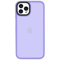 Ochranný matný kryt pro iPhone 13 Pro - fialový