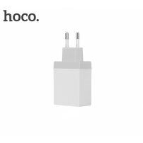 HOCO nabíječka do zásuvky se čtyřmi USB porty pro iPhone / iPod - bílá