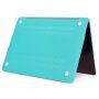 Matný kryt pro MacBook Pro 16" (A2485 / A2780 / A2991 / A3186 / A3403 / A3428 / A3429) - tyrkysový