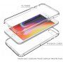 Nárazuvzdorné dvoubarevné transparentní pouzdro pro iPhone 7 Plus / 8 Plus - černé