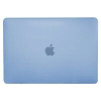 Matný transparentní kryt s tečkami pro MacBook Air 13" (A1932 / A2179 / A2337) - modrý