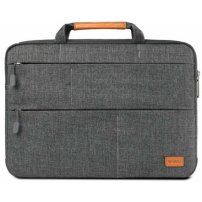 Multifunkční brašna se stojánkem pro iPad Pro 12,9" / MacBook do 14" - šedá