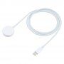 Magnetický nabíjecí kabel - USB-C na magnetický puk pro Apple Watch - 1 m - bílý