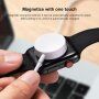 Magnetický nabíjecí kabel - USB-C na magnetický puk pro Apple Watch - 1 m - bílý