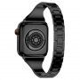 Kovový řemínek s kamínky pro Apple Watch 42mm / 41mm / 40mm / 38mm - černý