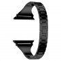 Kovový řemínek s kamínky pro Apple Watch 42mm / 41mm / 40mm / 38mm - černý