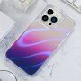 Ochranný měňavý kryt pro iPhone 12 Pro Max - růžovofialový