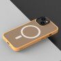 Ochranný kryt s MagSafe pro iPhone 12 / 12 Pro - oranžová