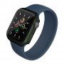 Matné pouzdro s tvrzeným sklem pro Apple Watch 41mm - tmavě zelené