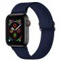 Nylonový řemínek s posuvnou přezkou pro Apple Watch Ultra 49mm / 46mm / 45mm / 44mm / 42mm - tmavě modrý