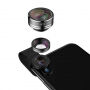 Joyroom 3 v 1 sada objektivů na fotoaparát rybí oko / makro objektiv / širokoúhlý objektiv pro Apple iPhone