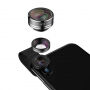 Joyroom 3 v 1 sada objektivů na fotoaparát rybí oko / makro objektiv / širokoúhlý objektiv pro Apple iPhone