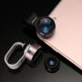 Joyroom 3 v 1 sada objektivů na fotoaparát rybí oko / makro objektiv / širokoúhlý objektiv pro Apple iPhone